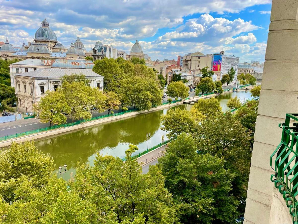 Old City Center River View-4Br-Parliament-Metro-Park Bukarest Kültér fotó