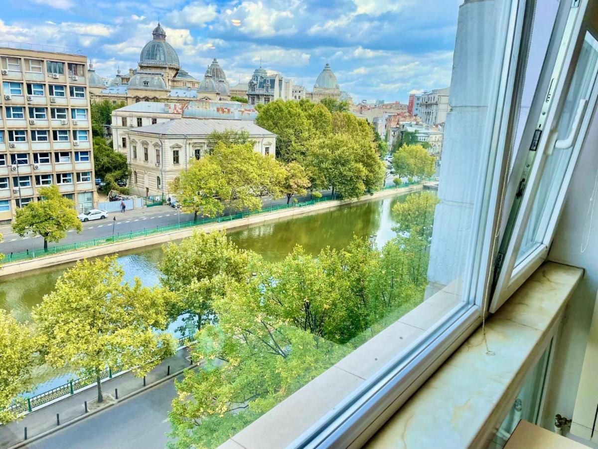 Old City Center River View-4Br-Parliament-Metro-Park Bukarest Kültér fotó
